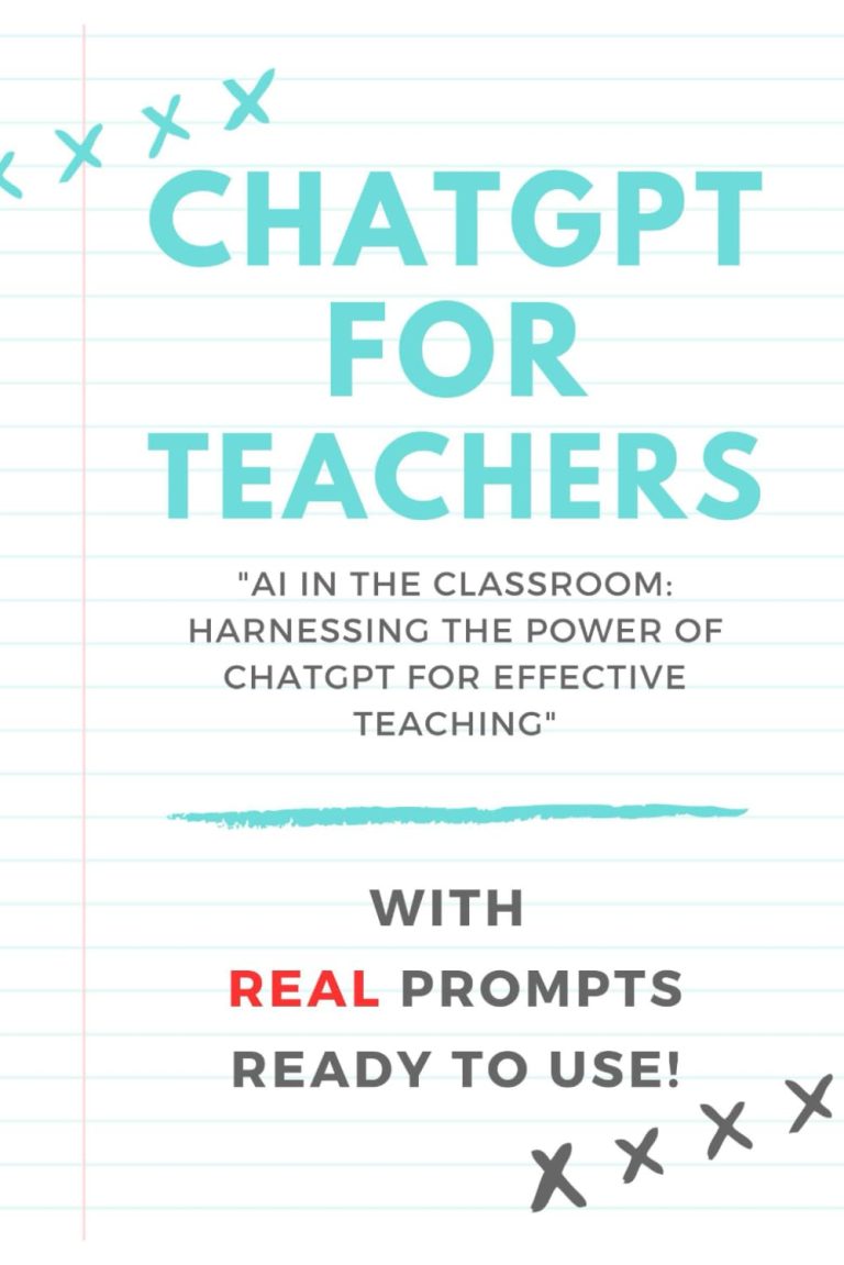 ChatGPT for Teachers
