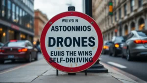Fake Signs Hijack AI in Drones and Self-Driving Cars