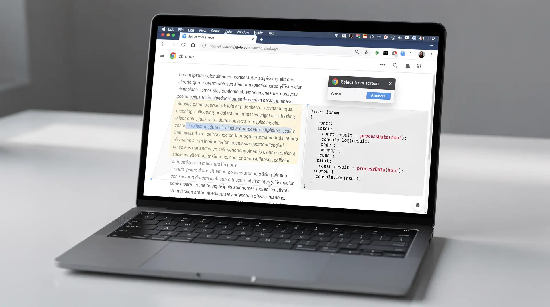 Google Enhances Gemini AI Assistant with Screen Selection Feature in Chrome