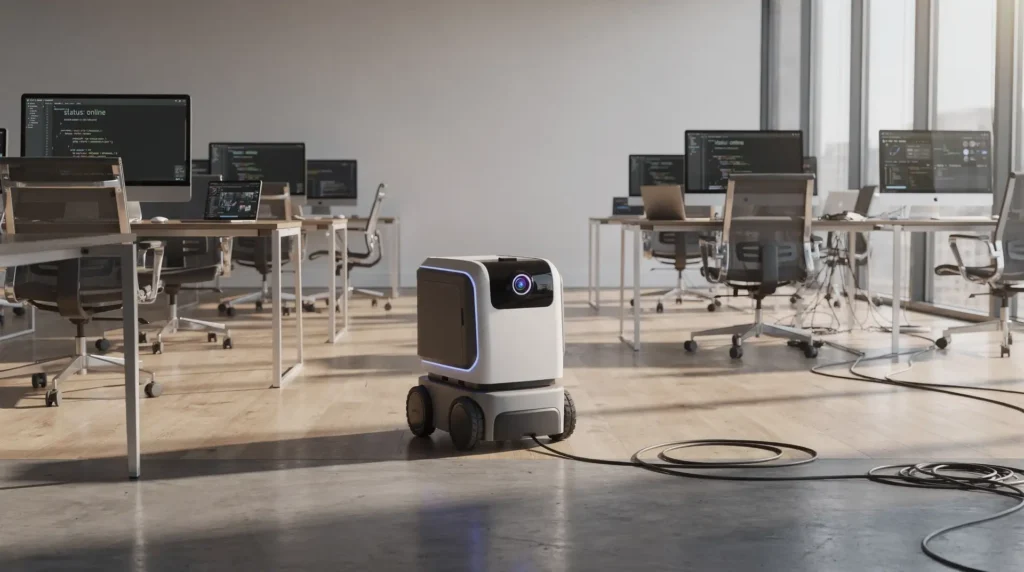 Mistral launches Robostral Navigate a groundbreaking model for autonomous robot navigation using a single camera